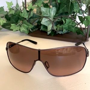 Oakley Dark Brown Aviator Sunglasses